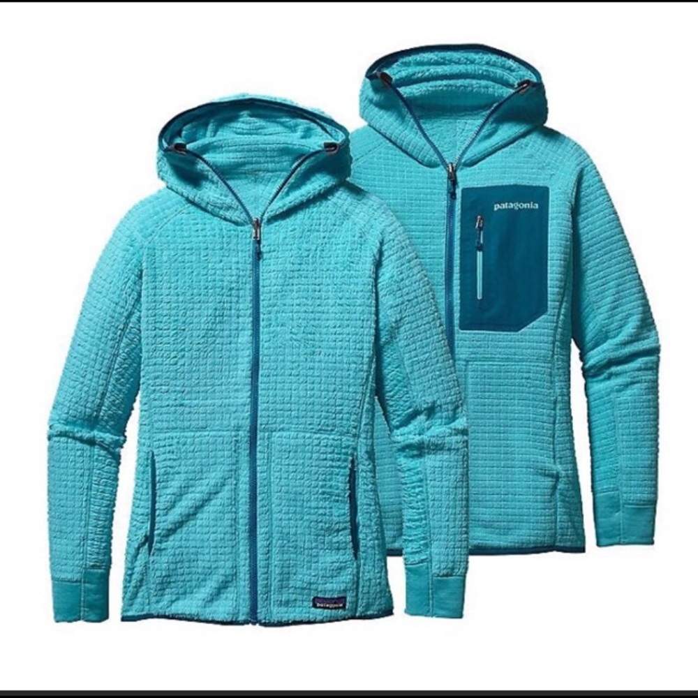 Patagonia R1 R3 gridded fleece hoody women’s M